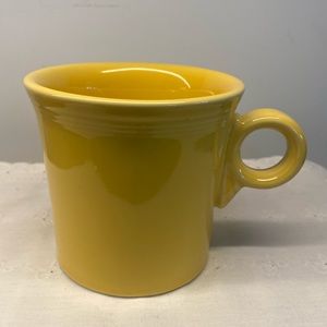 Fiestaware Coffee Mug. Tim & Jerry Ring Handle. Color: Yellow
